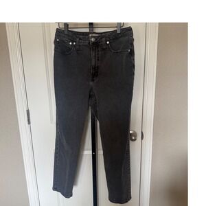 Madewell Black Curvy Perfect Vintage Jean